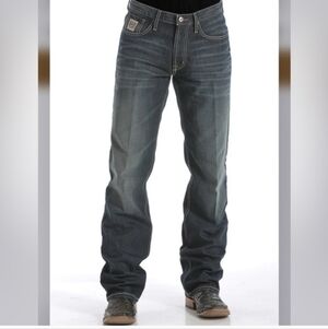 CINCH | WHITE LABEL RELAX FIT DARK STONEWASH JEAN 42x30